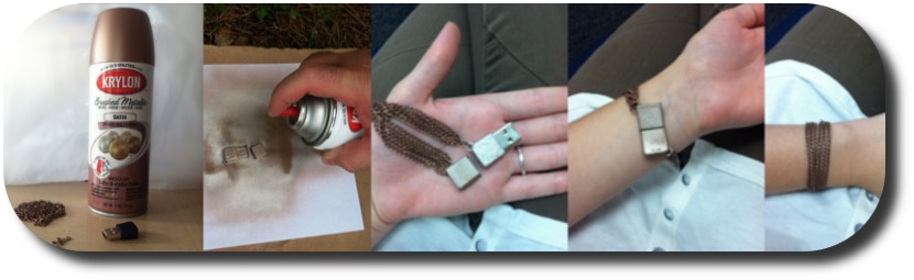 bracelet clé USB « fashion »