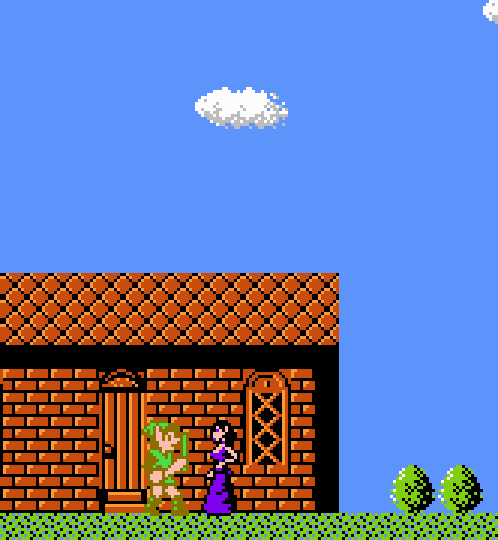 Jeu NES Zelda 2